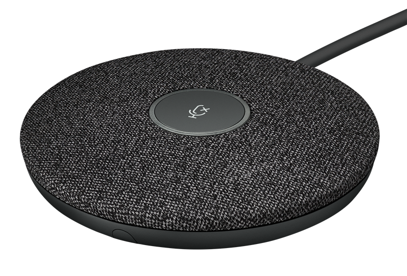 ORIGINAL Logitech Accessori per computer nero 989-000430 Rally Mic Pod - Mikrofon