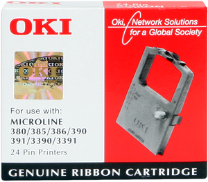 ORIGINAL OKI Nastro colorato nero 380/3391 09002309 2 milioni cifre