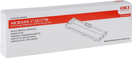 ORIGINAL OKI Nastro colorato nero 5720/5790 44173405 8 milioni cifre