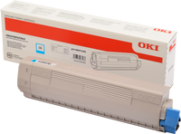 ORIGINAL OKI toner ciano 46471103 C823/C833/C843 ~7000 Seiten