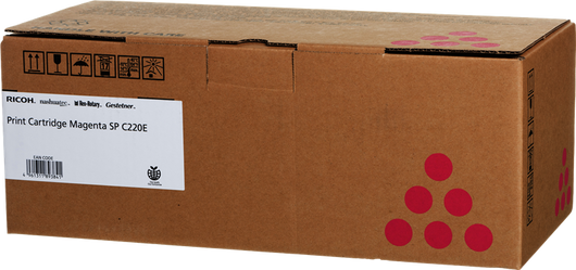 ORIGINAL Ricoh toner magenta 407644 SP C220EM ~2000 Seiten SP C220E