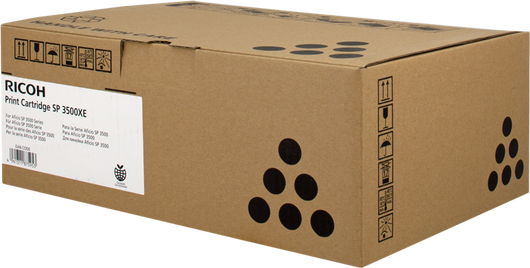 ORIGINAL Ricoh toner nero 406990 SP 3500XE ~6400 Seiten 407646