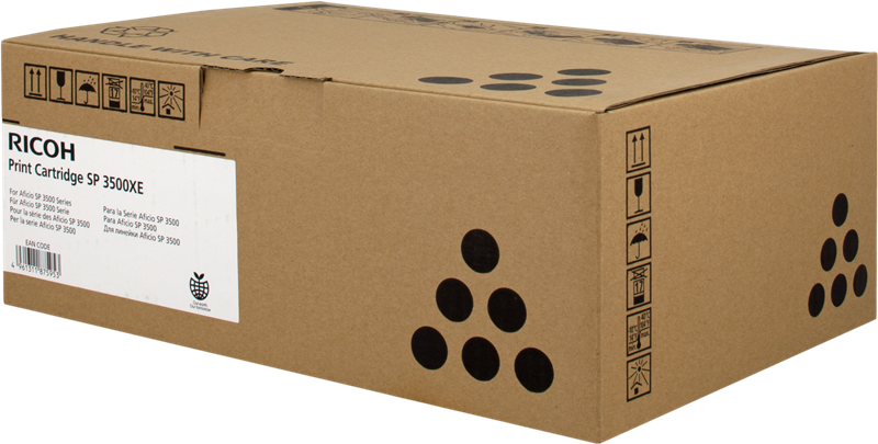 ORIGINAL Ricoh toner nero 406990 SP 3500XE ~6400 Seiten 407646