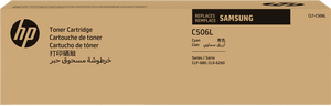 ORIGINAL Samsung toner ciano CLT-C506L SU038A ~3500 Seiten