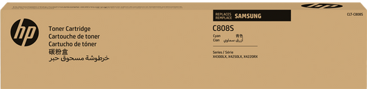 ORIGINAL Samsung toner ciano CLT-C808S SS560A ~20000 Seiten