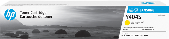 ORIGINAL Samsung toner giallo CLT-Y404S SU444A ~1000 Seiten