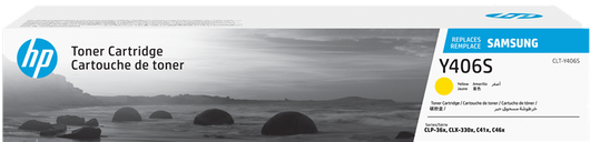 ORIGINAL Samsung toner giallo CLT-Y406S SU462A ~1000 Seiten