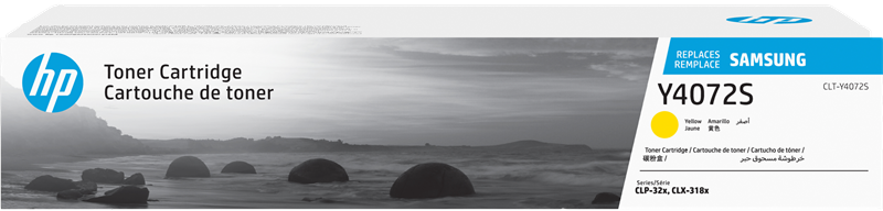 ORIGINAL Samsung toner giallo CLT-Y4072S SU472A ~1000 Seiten