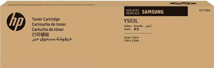 ORIGINAL Samsung toner giallo CLT-Y503L SU491A ~5000 Seiten