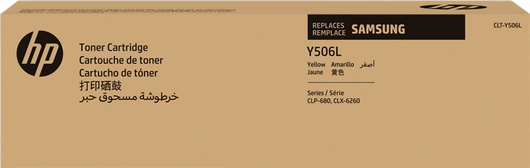 ORIGINAL Samsung toner giallo CLT-Y506L SU515A ~3500 Seiten