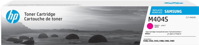 ORIGINAL Samsung toner magenta CLT-M404S SU234A ~1000 Seiten