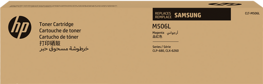 ORIGINAL Samsung toner magenta CLT-M506L SU305A ~3500 Seiten