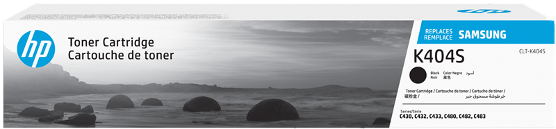 ORIGINAL Samsung toner nero CLT-K404S SU100A ~1500 Seiten