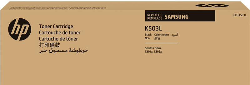 ORIGINAL Samsung toner nero CLT-K503L SU147A ~8000 Seiten