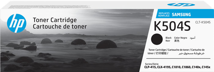 ORIGINAL Samsung toner nero CLT-K504S SU158A ~2500 Seiten