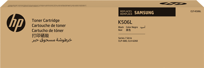 ORIGINAL Samsung toner nero CLT-K506L SU171A ~6000 Seiten