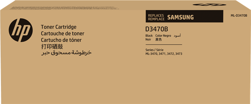 ORIGINAL Samsung toner nero ML-D3470B SU672A ~10000 Seiten alta capacità