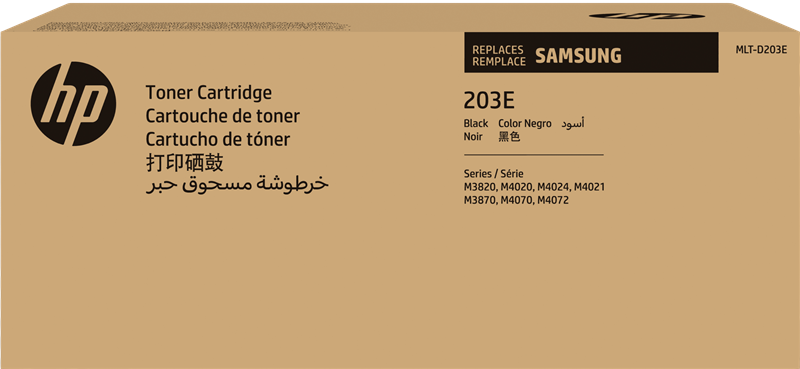 ORIGINAL Samsung toner nero MLT-D203E SU885A ~10000 Seiten estrem' alta capacità