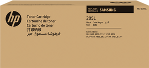 ORIGINAL Samsung toner nero MLT-D205L SU963A ~5000 Seiten alta capacità
