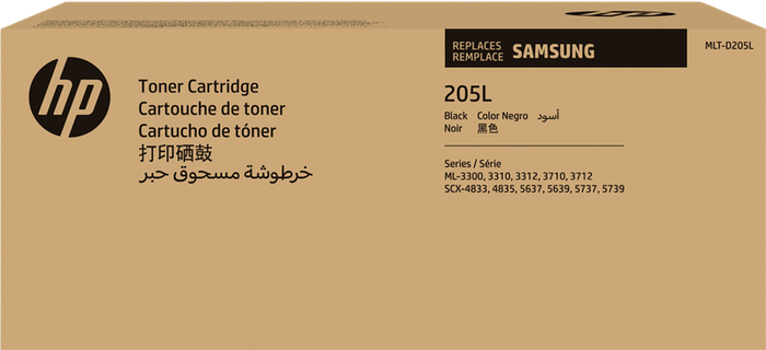 ORIGINAL Samsung toner nero MLT-D205L SU963A ~5000 Seiten alta capacità