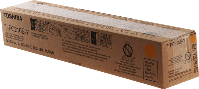 ORIGINAL Toshiba toner giallo T-FC210EY 6AJ00000168 ~33600 Seiten