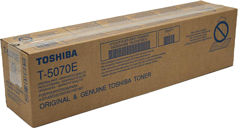 ORIGINAL Toshiba toner nero T-5070E 6AJ00000115 ~36600 Seiten