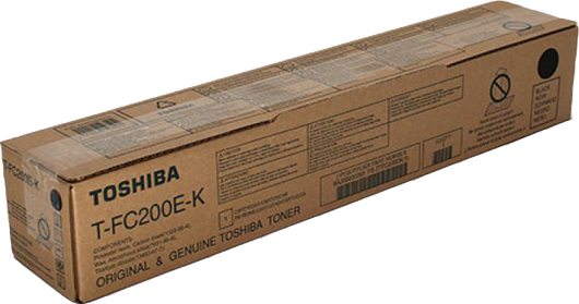 ORIGINAL Toshiba toner nero T-FC200E-K 6AJ00000123 ~38400 Seiten