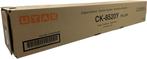ORIGINAL Utax toner giallo CK-8520Y 1T02P3AUT0 ~6000 Seiten