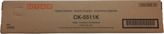 ORIGINAL Utax toner nero CK-5511K 1T02R50UT0 ~18000 Seiten
