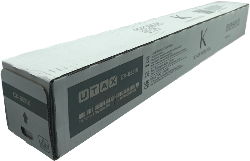 ORIGINAL Utax toner nero CK-8531k 1T02XD0UT0 ~30000 Seiten