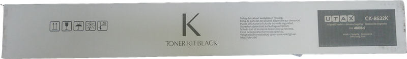 ORIGINAL Utax toner nero CK-8532k 1T02YM0UT0 ~30000 Seiten