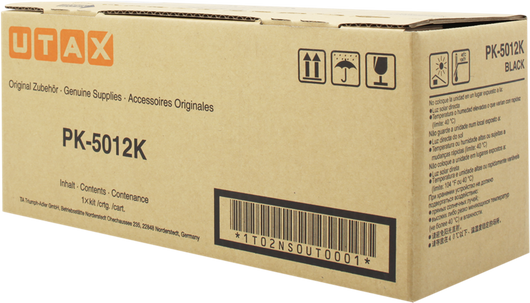 ORIGINAL Utax toner nero PK-5012K 1T02NS0UT0 ~12000 Seiten