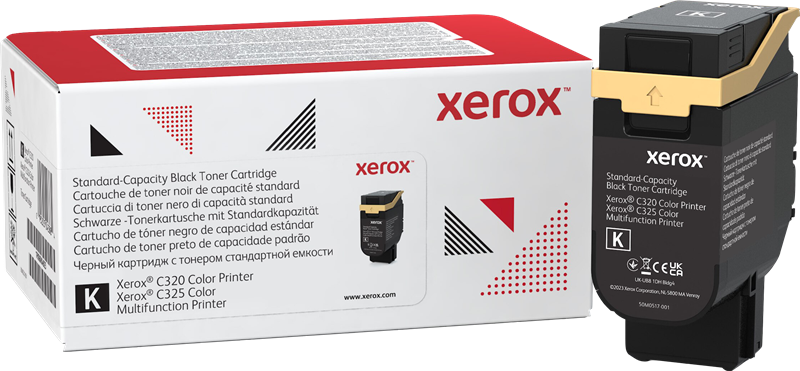 ORIGINAL Xerox toner nero 006R04823 C320/325 ~2200 Seiten