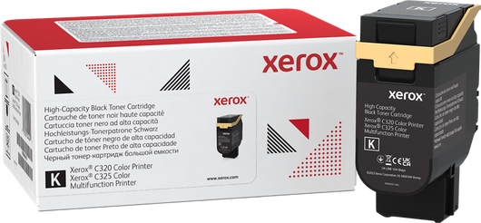ORIGINAL Xerox toner nero 006R04831 C320/325 ~8000 Seiten