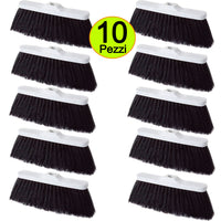 Scope industriali professionali per la pulizia di garage, giardino, edilizia multipack pezzi 10