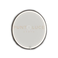 OSLO-PA60 N Lampada da parete-soffitto diametro 60 cm nero opaco led 45W dimmerbile SDD 2800 - 5000k