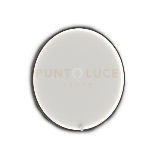 OSLO-PA60 N Lampada da parete-soffitto diametro 60 cm nero opaco led 45W dimmerbile SDD 2800 - 5000k