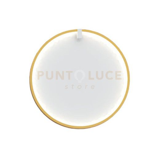 OSLO-PA60 O Lampada da parete-soffitto diametro 60cm oro verniciato led 45W dimmerbile SDD 2800 - 5000k