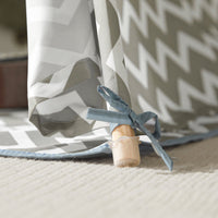 Tenda Indiani Bambini Casa per Bambini con 1 portella e 1 Finestra Righe bianco sporco OSS03,IT