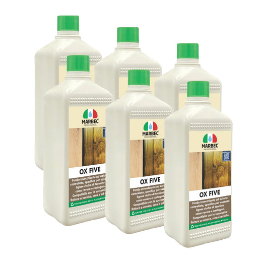 Invecchiante per rovere e castagno OX-FIVE   1LTx6Pz