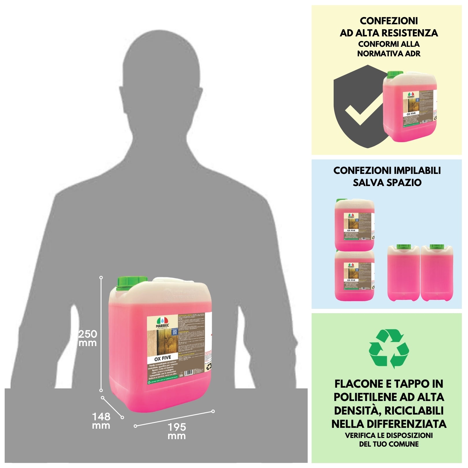 Invecchiante per rovere e castagno OX-FIVE   5LT