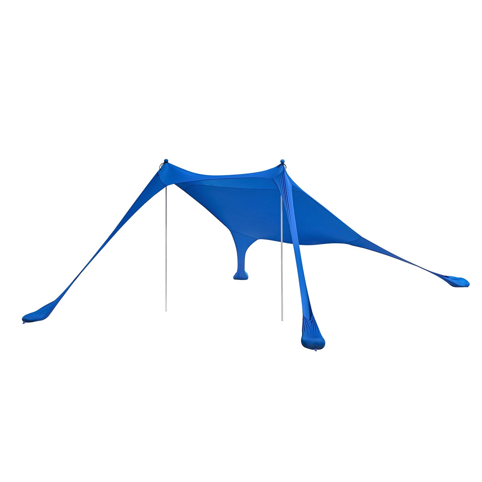 Tenda da spiaggia portatile tenda parasole spiaggia con protezione dai raggi UV UPF 30+ Blu OZT01-DB