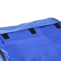 Set Agility Dog 7 Pezzi con Fischietto e Borsa da Trasporto, in Plastica e ABS, 89x69x99 cm, Bianco Arancione Blu