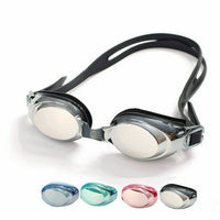 Occhiali occhialini nuoto piscina mare lenti antiappannamento no UV + custodia