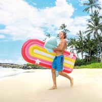 58729EU - Materassino Rainbow Cm 175X117X20