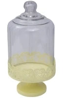 Porta Dolci Heart Giallo Ø Cm 15.5X29.5