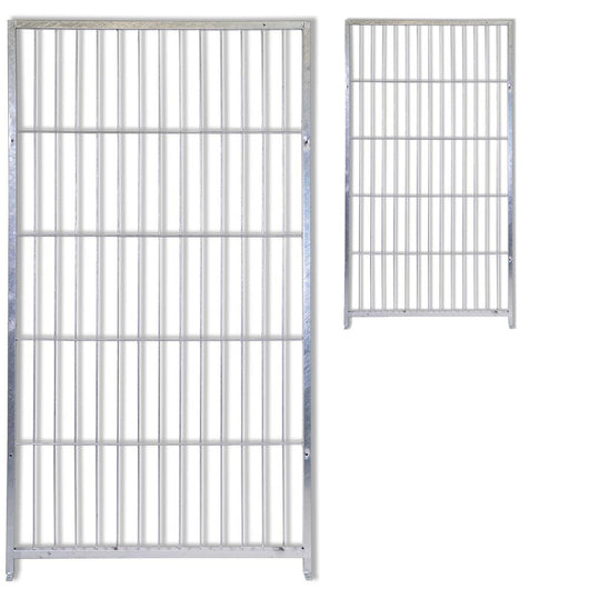 Pannelli per recinzione con zincatura elettrolitica misure mt 1 x altezza mt 1,80 pezzi 2