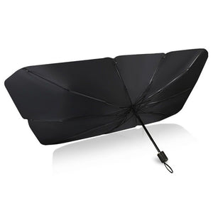 Ombrello Parasole Auto per Parabrezza Taglia Piccola 125X65cm