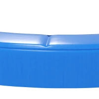 Copertura Tappeto Elastico Ø366x30 cm Pieghevole e Portatile, in Plastica, PE e Schiuma, Multicolore