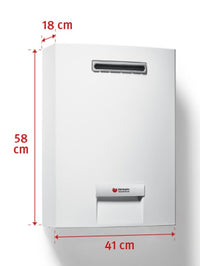 Scaldabagno a Gas Hermann Saunier Duval per esterno Opalia External F 12 litri low NOx GPL - NOVITA'